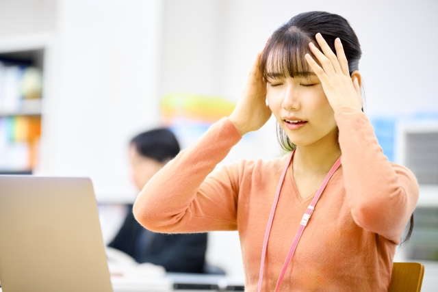 頭痛に悩む方のイメージ ゆうあい整骨院・鍼灸院