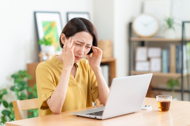 頭痛に悩む方のイメージ ゆうあい整骨院・鍼灸院